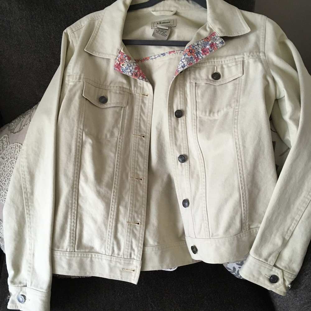 Ll Bean cotton jacket